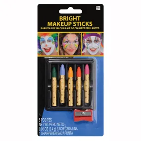 Adult Bright Color Make Up Sticks