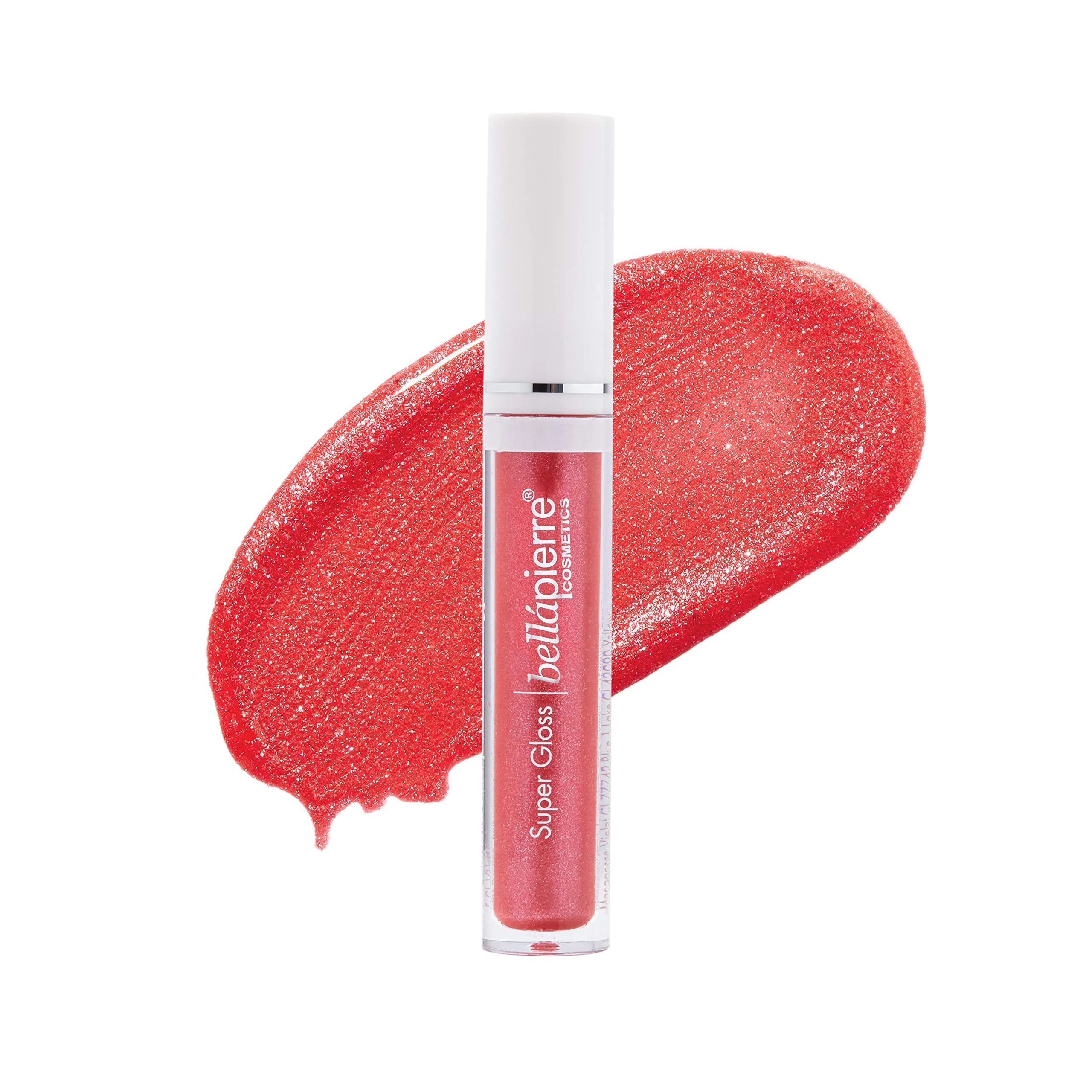 bellapierre New Super Gloss | Richly Pigmented Mineral Lip Gloss | 100% Natural Formulation | Non-Toxic and Paraben Free | Long Lasting Nourishing Color - Very Berry