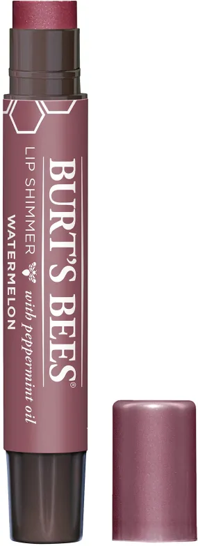 Burt's Bees 100% Natural Lip Shimmer, Watermelon, 1 Count