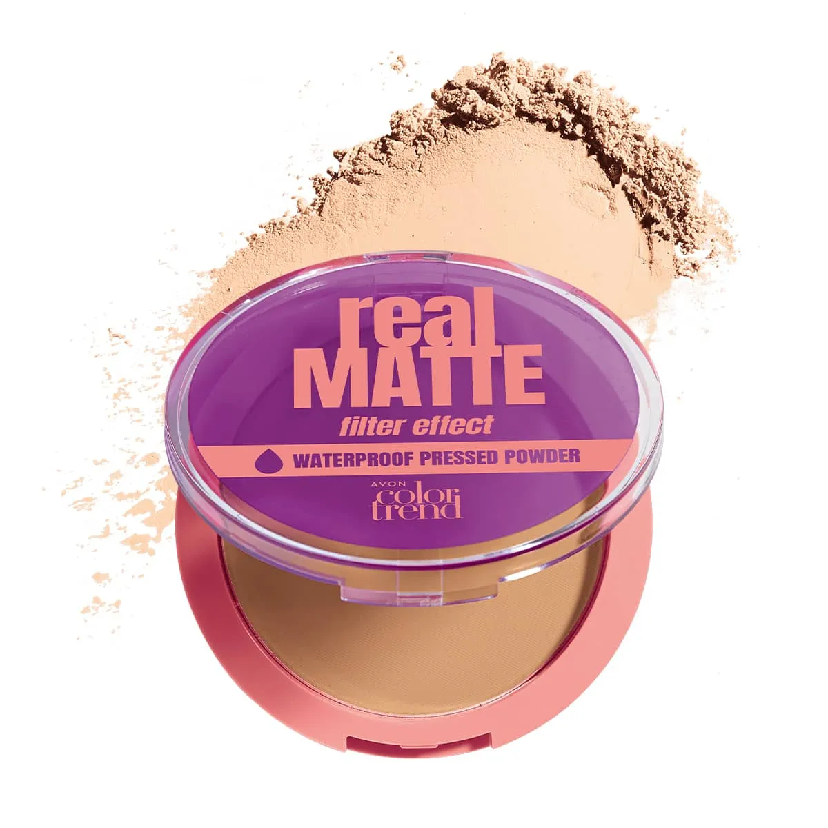 Color Trend Real Matte Waterproof Pressed Powder