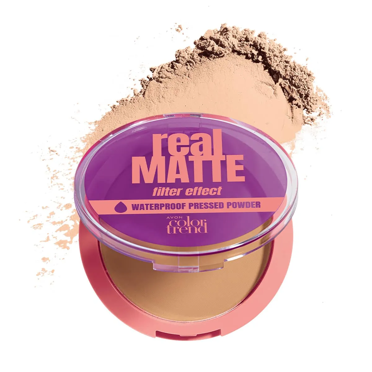 Color Trend Real Matte Waterproof Pressed Powder