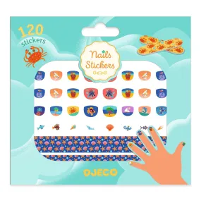 Djeco Nail Stickers – Mediterranean