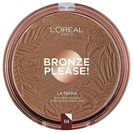 Face powder Loreal Paris Glam Bronze La Terra 04 Taormina Intense 93G, L'Oreal