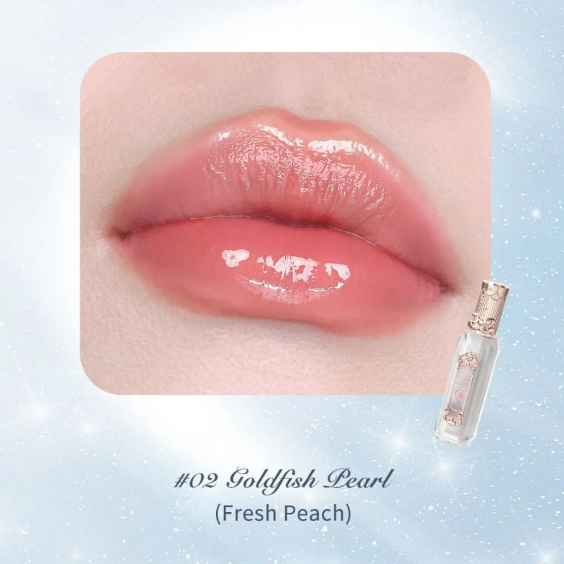 Flower Knows Moonlight Mermaid Jewelry Lip Gloss