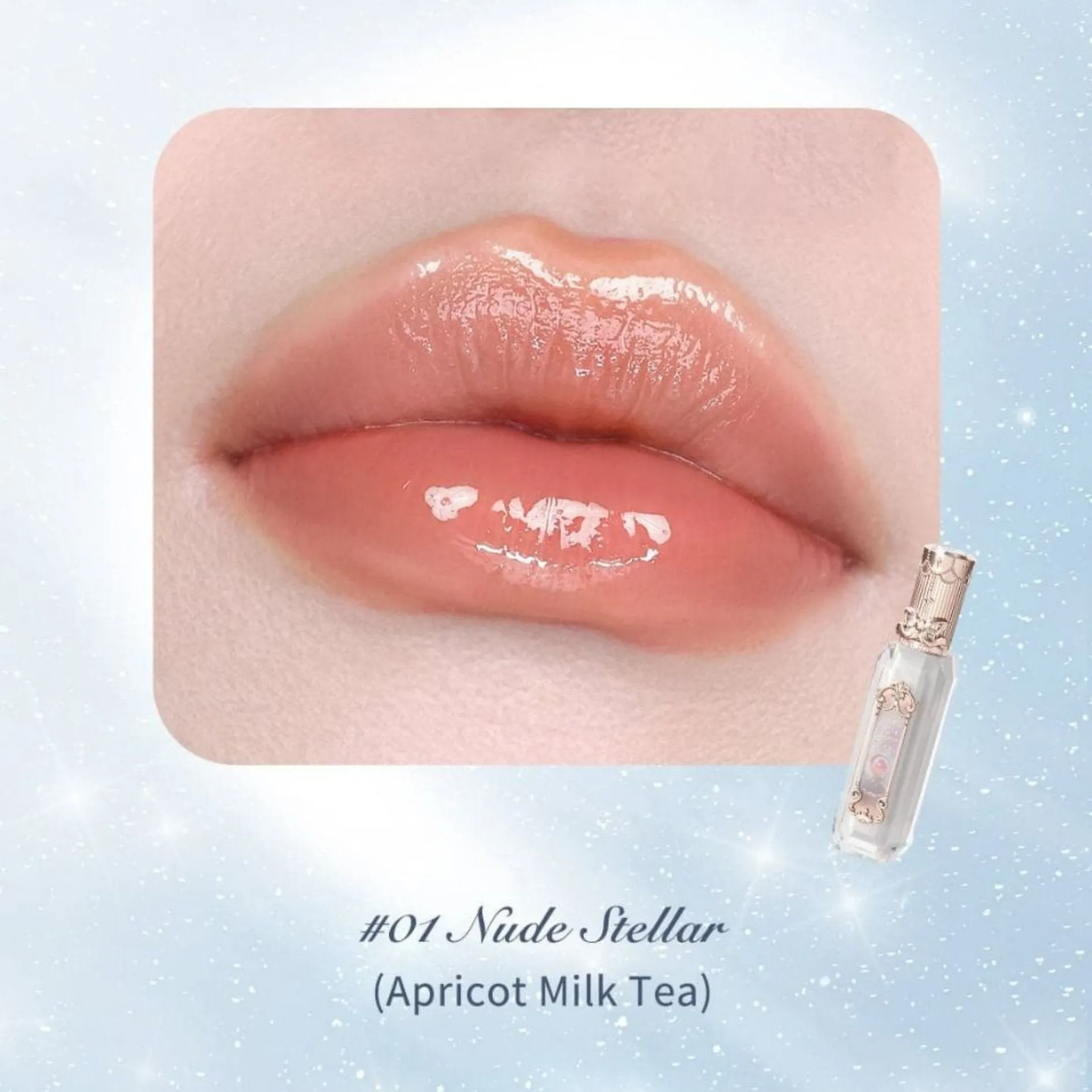 Flower Knows Moonlight Mermaid Jewelry Lip Gloss