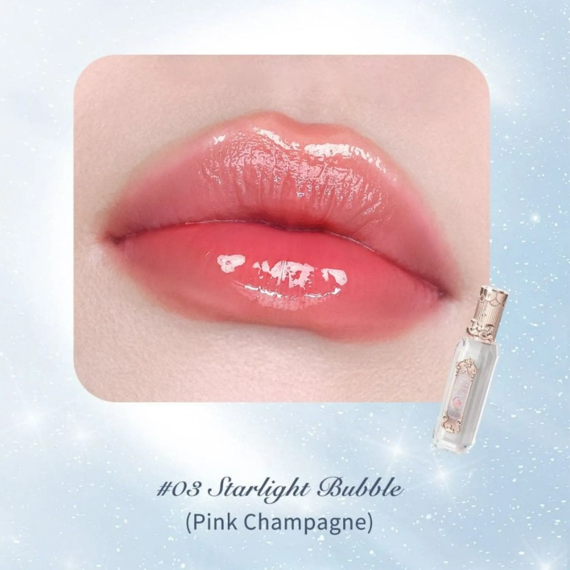 Flower Knows Moonlight Mermaid Jewelry Lip Gloss