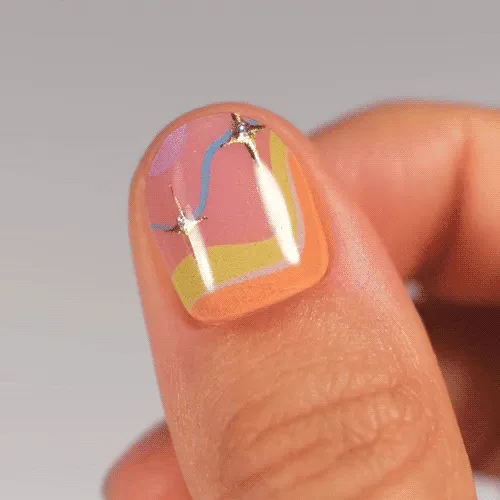Gel Nail Strip ★ @jellybayn_nails 01