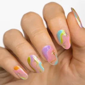 Gel Nail Strip ★ @jellybayn_nails 01