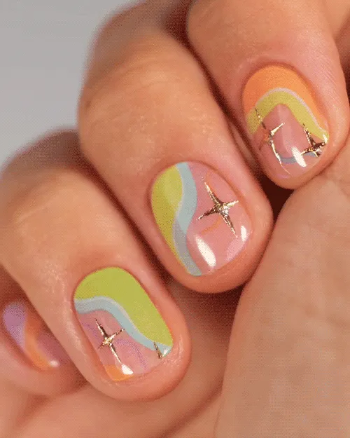 Gel Nail Strip ★ @jellybayn_nails 01