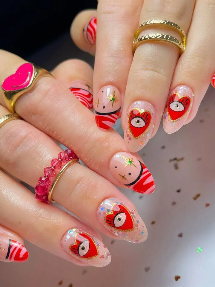 Gel Nail Strip ★ @jellybayn_nails 03