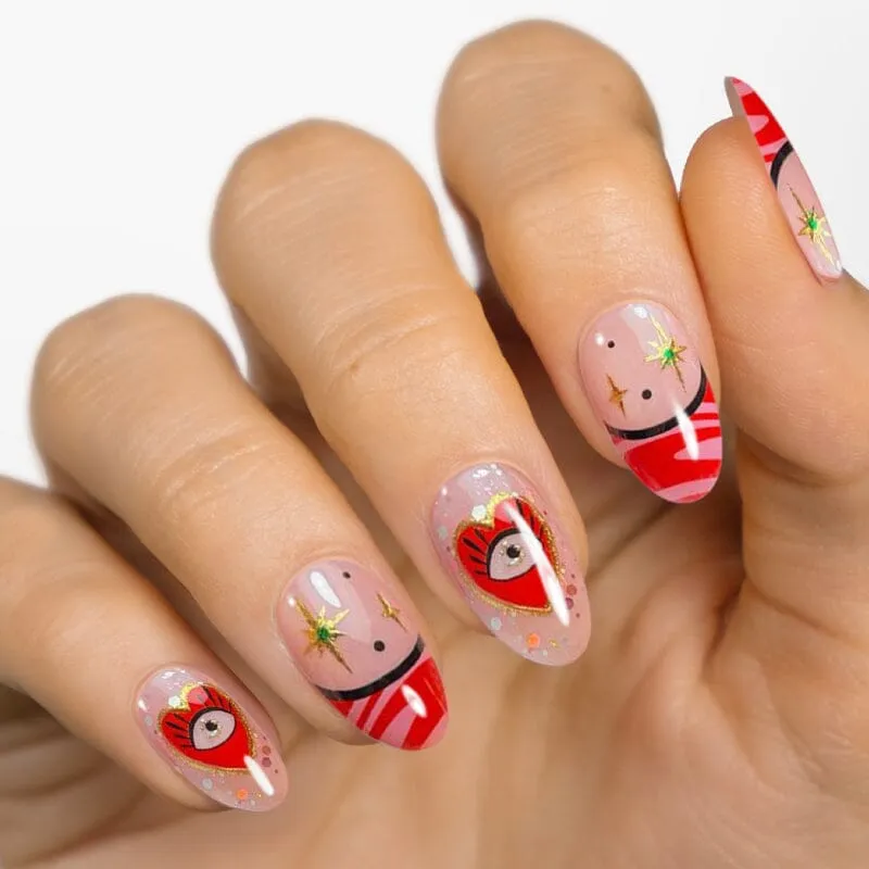 Gel Nail Strip ★ @jellybayn_nails 03