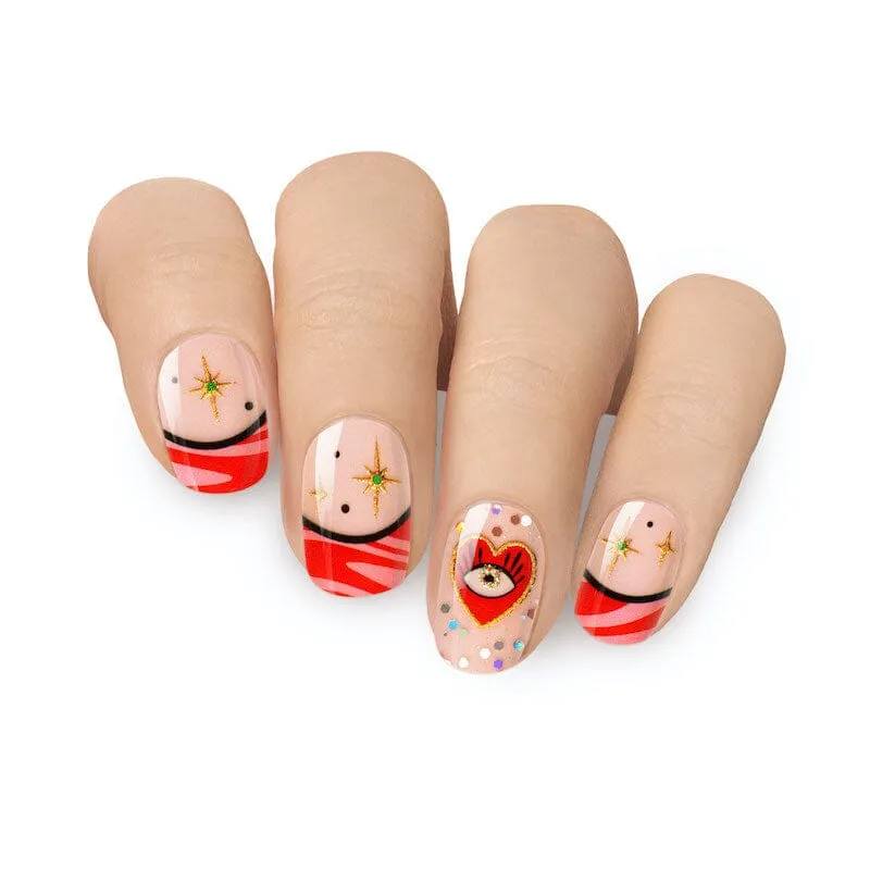Gel Nail Strip ★ @jellybayn_nails 03