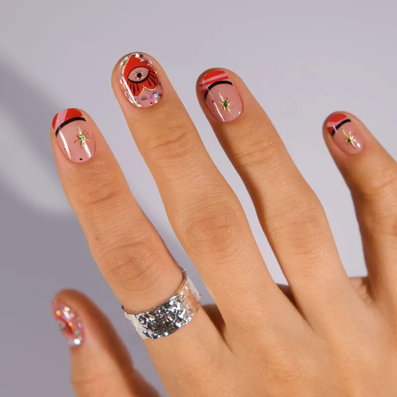 Gel Nail Strip ★ @jellybayn_nails 03