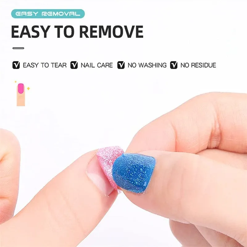 Girls Handmade DIY Play House Stickers Nail Beauty Toy Set