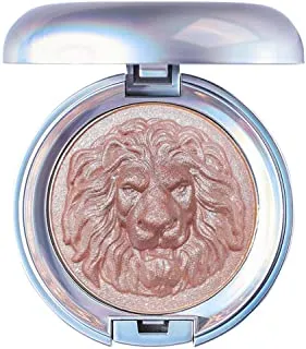 GL-Turelifes Lion Highlight Powder Palette, Ginger Highlighting,Trimming Shimmer Powder, Glitter Highlighter Powder Palette Facial Brightening, Nose Shadow, Silhouette Highlighting Powder (#3 Pink Aurora)