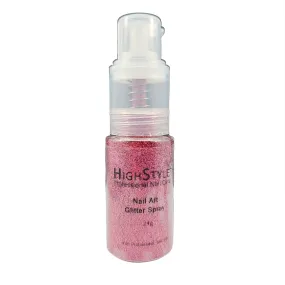 High Style Nail Art Glitter Spray Hologram Magenta coarse 24g