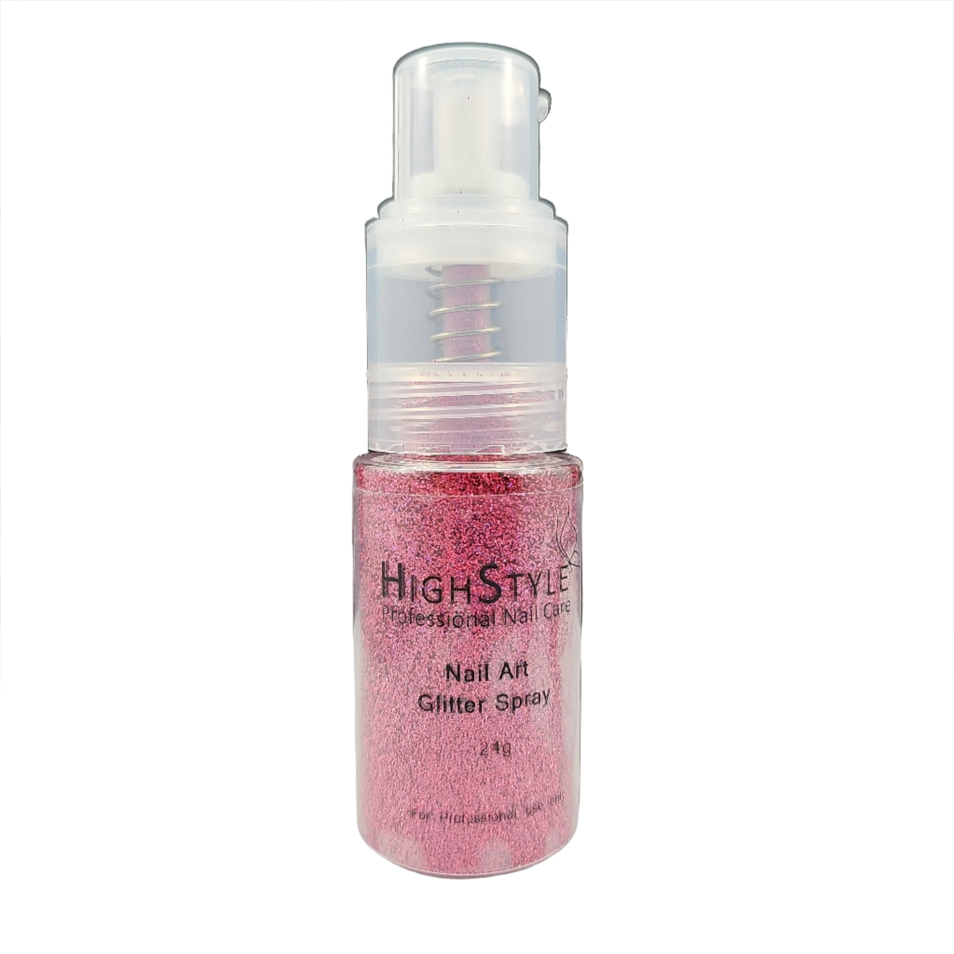 High Style Nail Art Glitter Spray Hologram Magenta coarse 24g