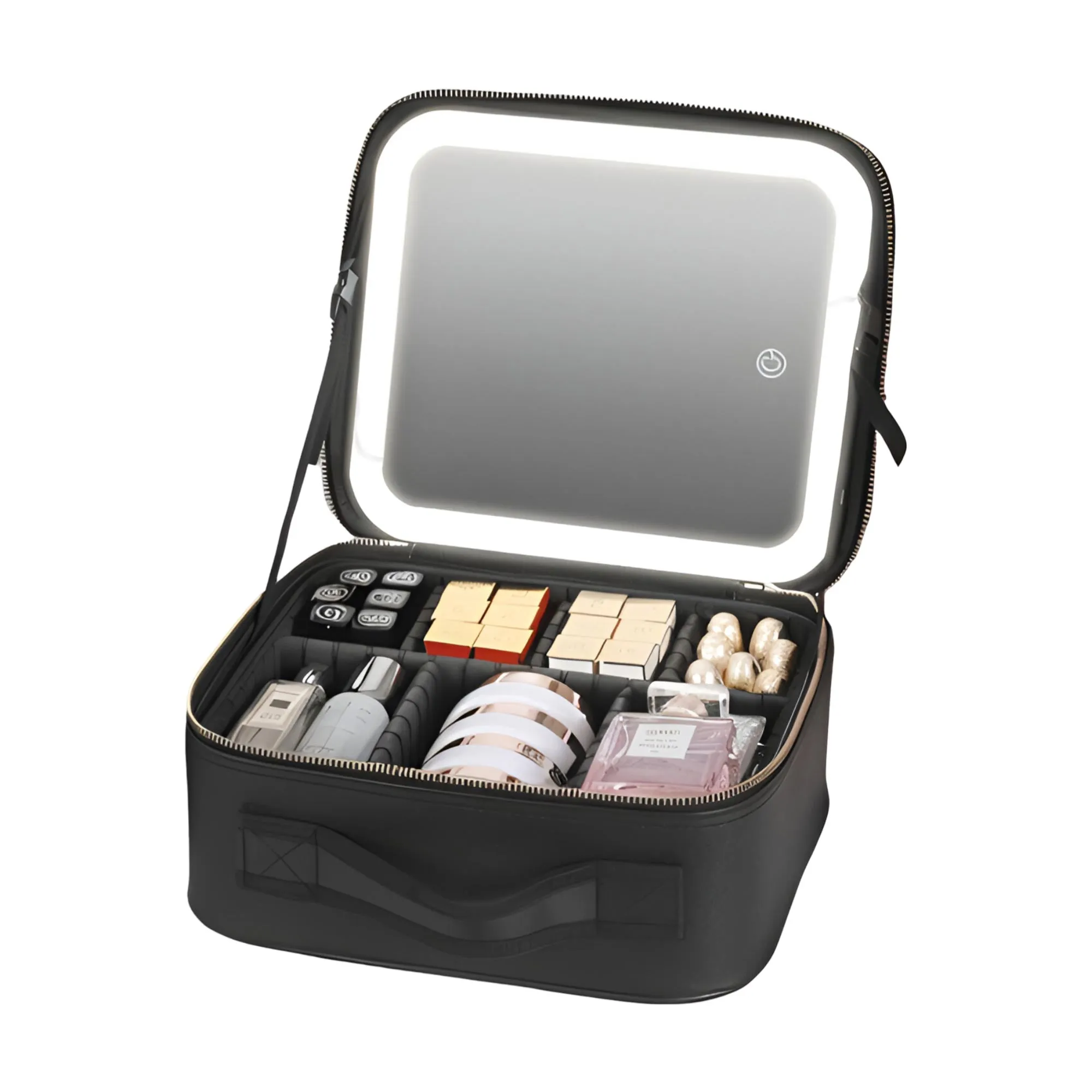 Lighted Travel Makeup Case