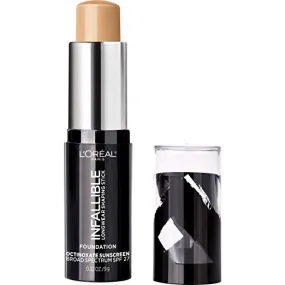 L'OREAL - Infallible Longwear Foundation Shaping Stick Warm Beige - 0.32 oz (9 g)
