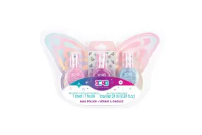 Make It Real Three Cheers For Girls Butterfly Nail Polish Trio Pack