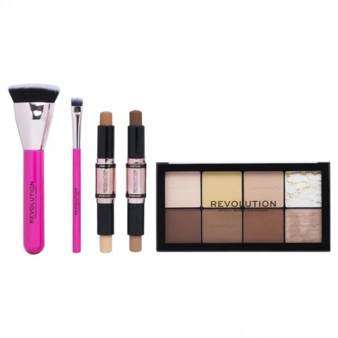 Makeup Revolution All About Contour 5 Piece Gift Set
