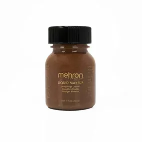 Mehron Liquid Makeup 1 Oz - Sable Brown