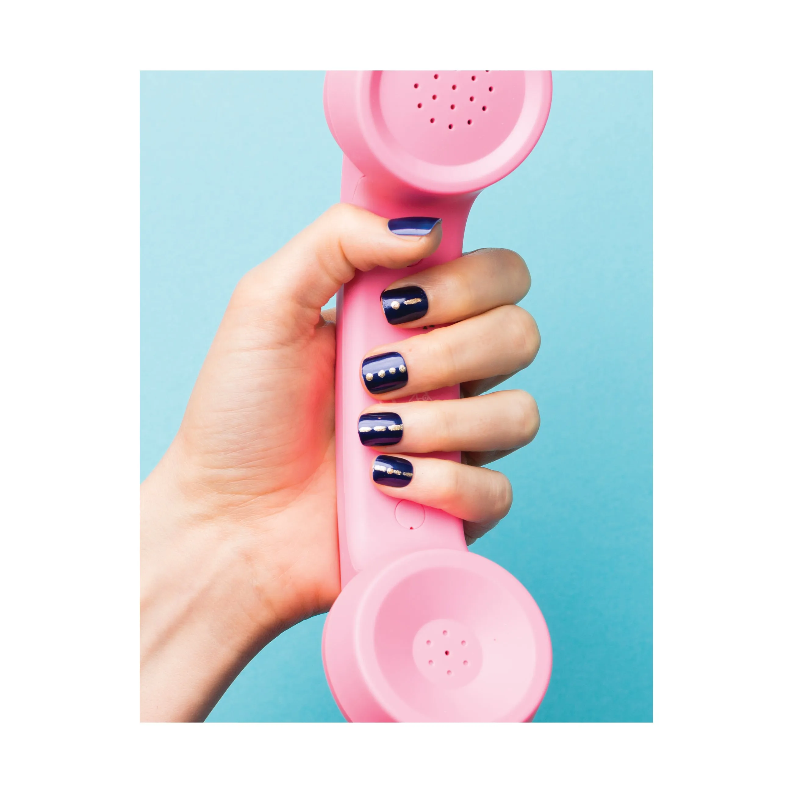 Metallic Glam Nail Studio