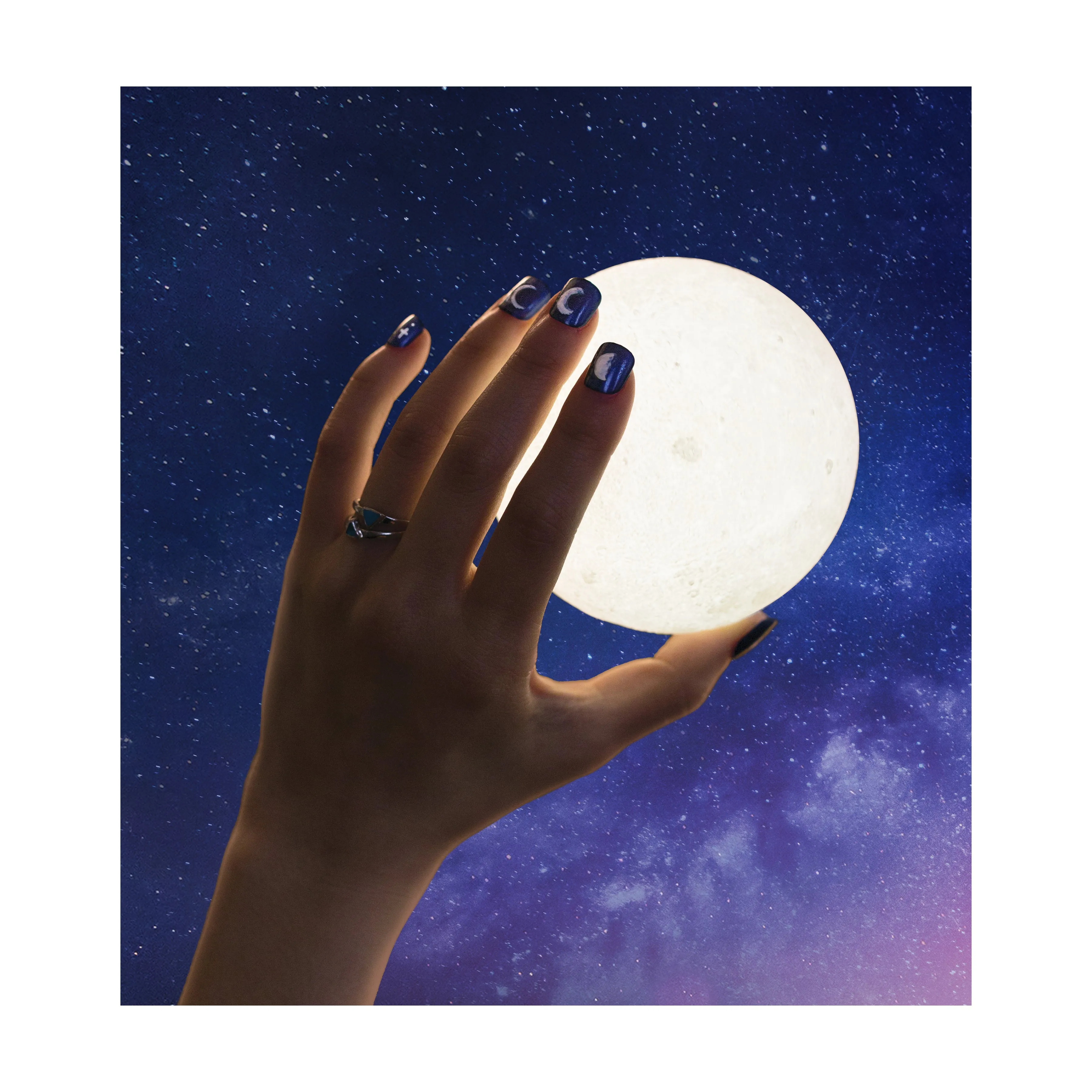 Metallic Glam Nail Studio