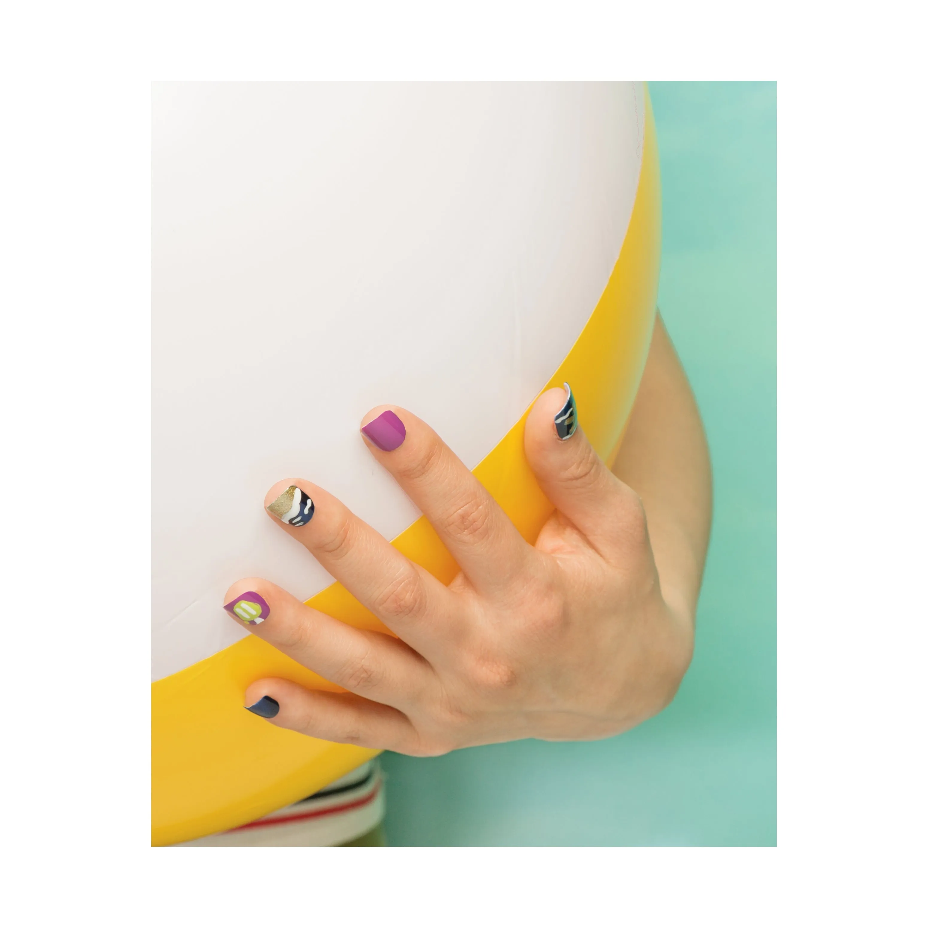 Metallic Glam Nail Studio