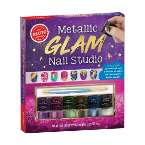 Metallic Glam Nail Studio