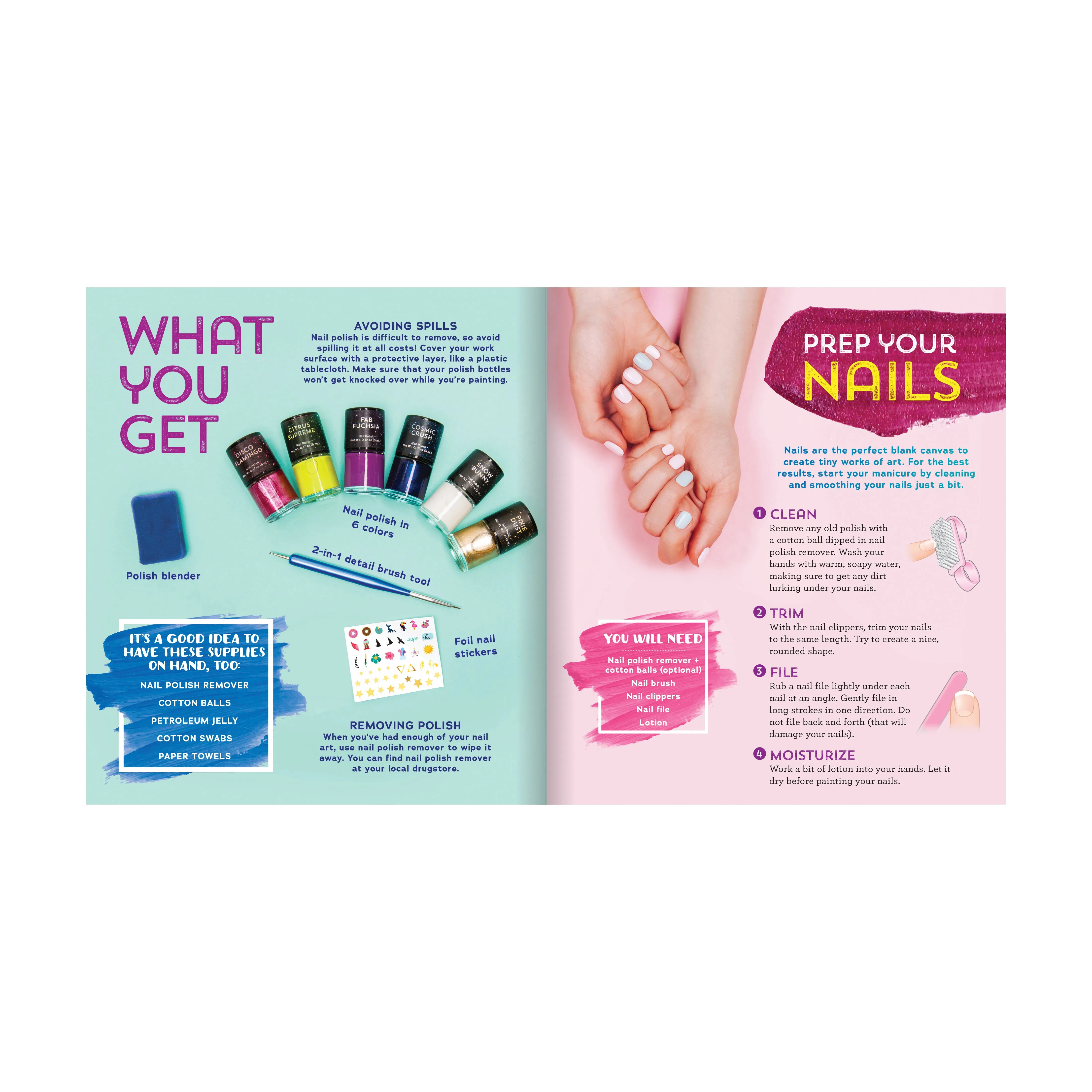 Metallic Glam Nail Studio