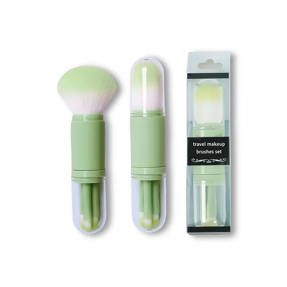Multi Use Travel Makeup Brushes