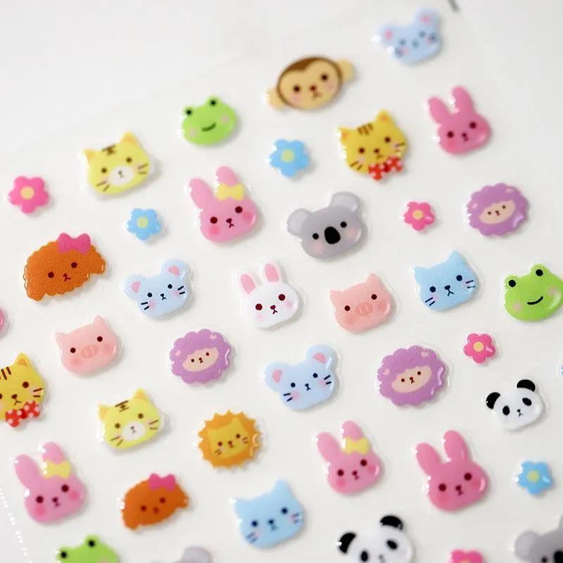 Nail Art Stickers Adhesive Sliders Cartoon Jelly Sticker Decals M129