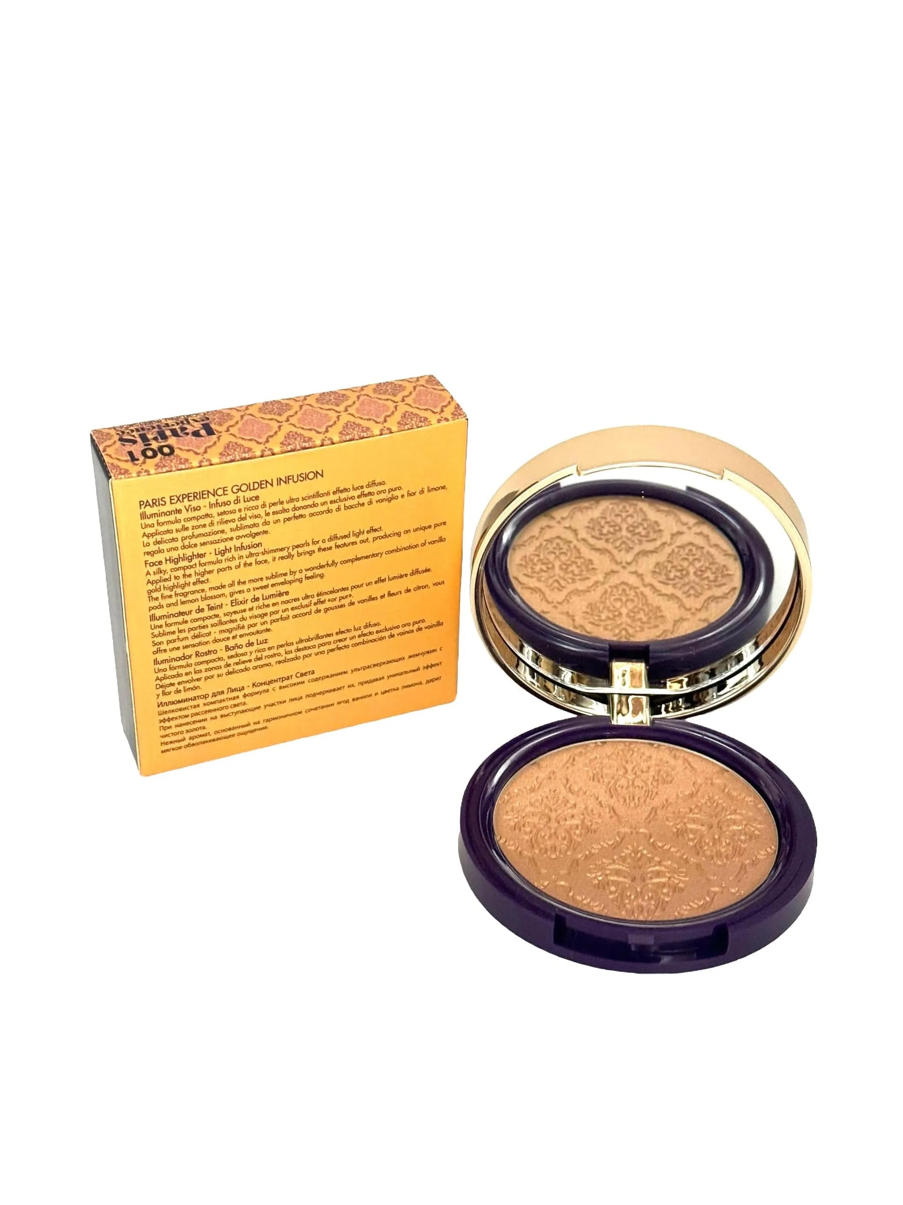 Pupa Milano Face Powder All Over Face Paris Golden #001