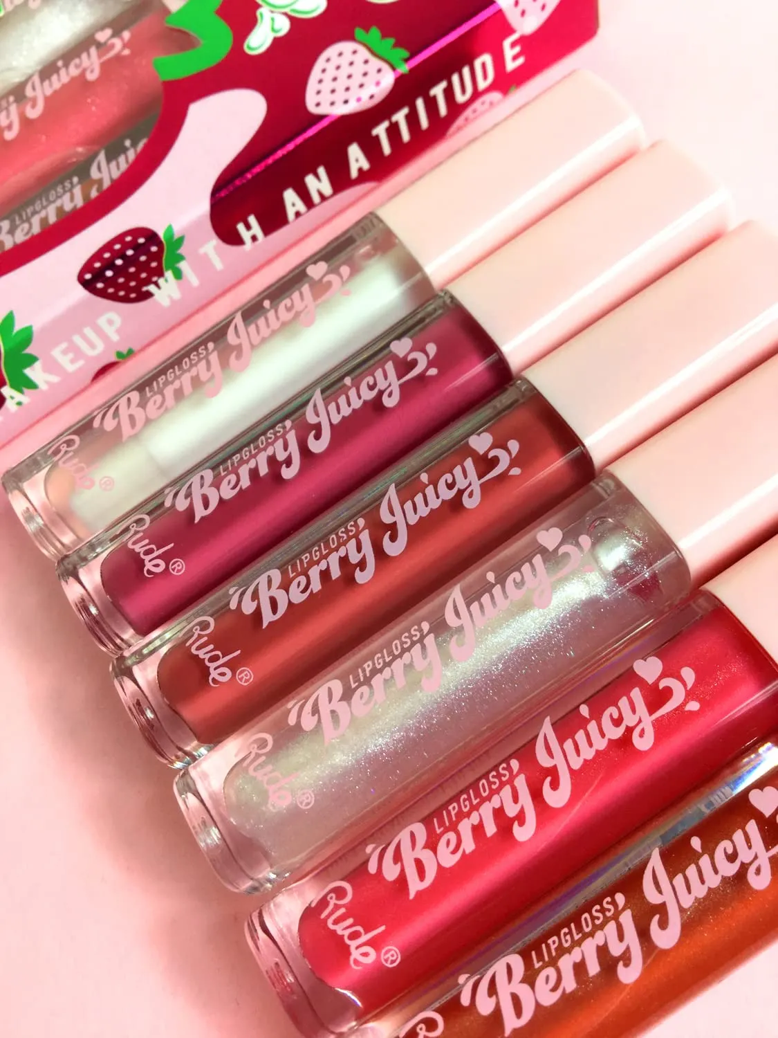RUDE Berry Juicy Lip Gloss Set - Lip Gloss