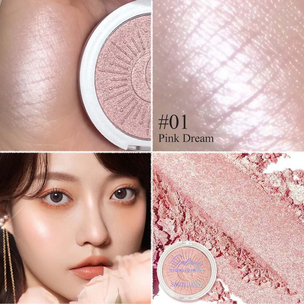 Sace Lady High Shimmer Highlighter - Lightweight, Blendable Powder for a Radiant Glow