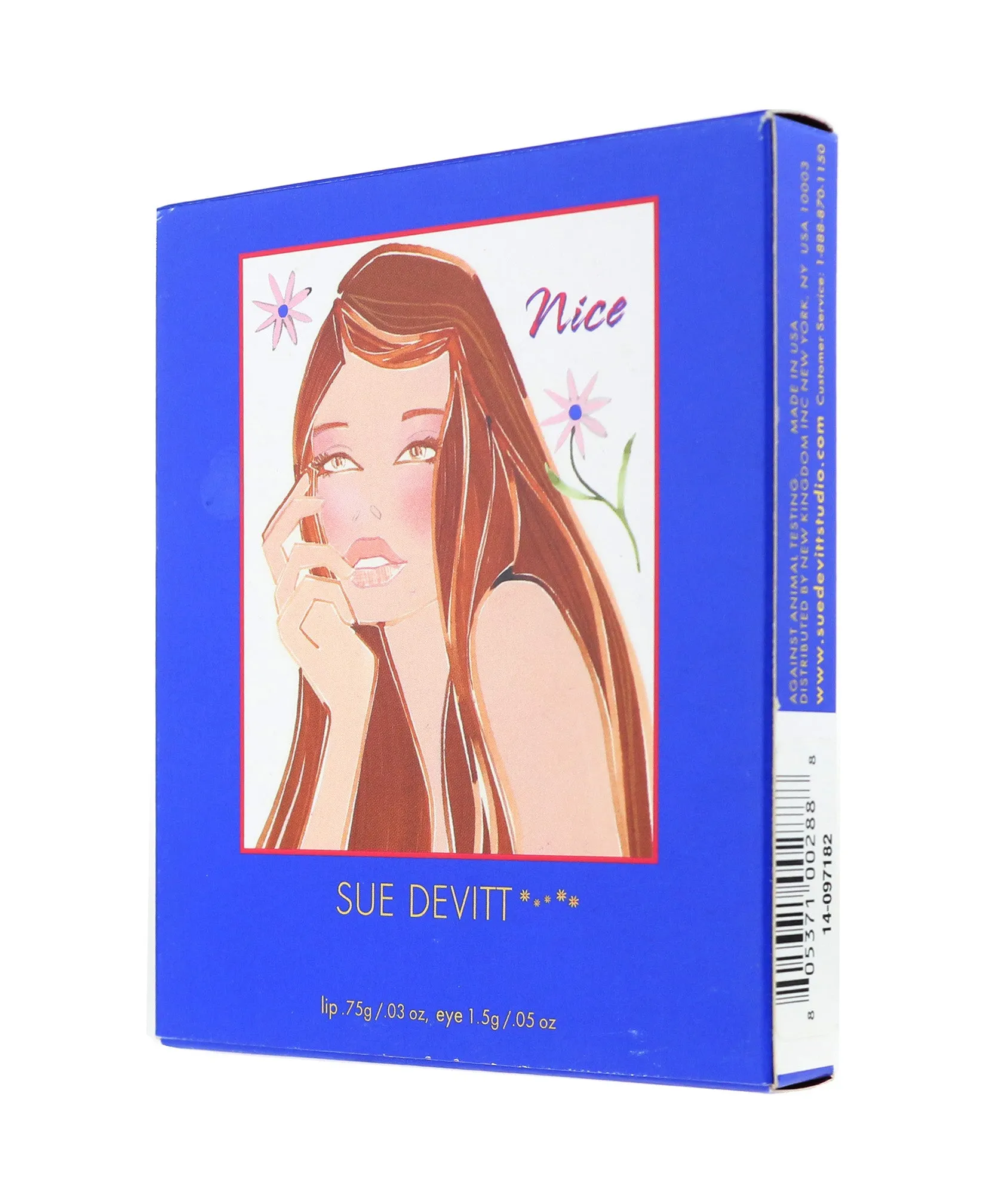 Sue Devitt Nice Eyeshadow And Lipgloss Palette New In Box