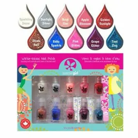 Suncoat Water-Based Nail Polish Kit