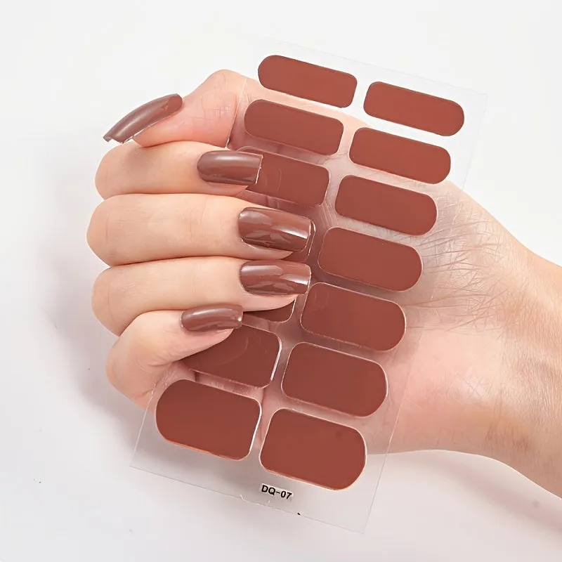 Wholesale Factory Price 14 Tips 3D Nail Art Stickers