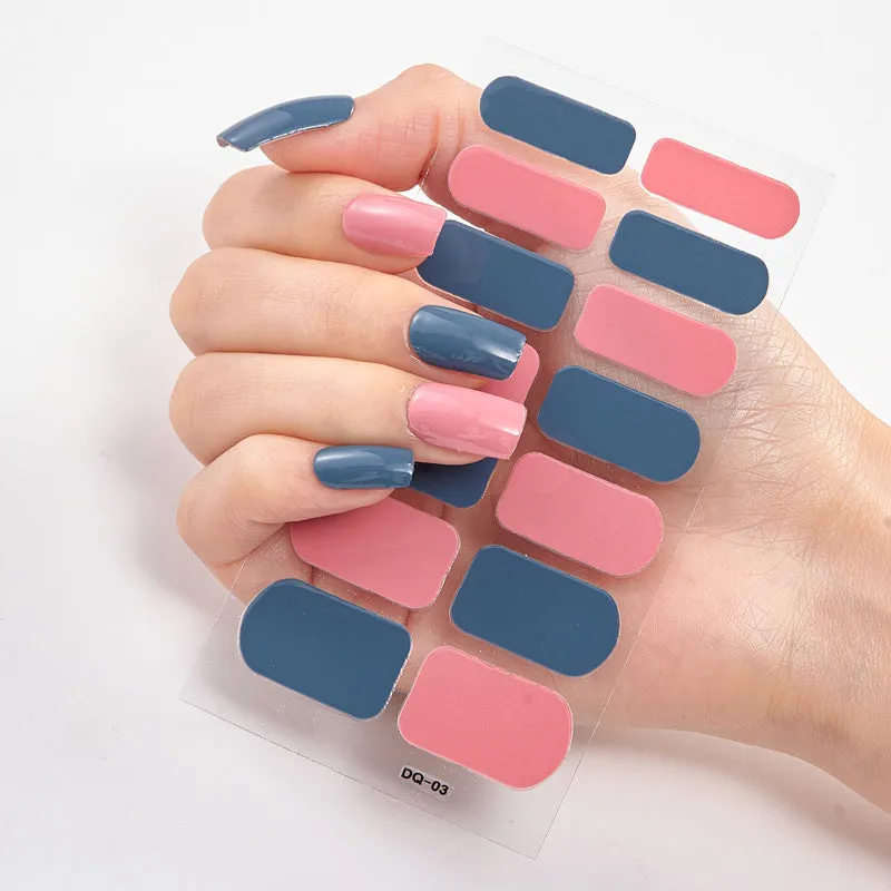 Wholesale Factory Price 14 Tips 3D Nail Art Stickers