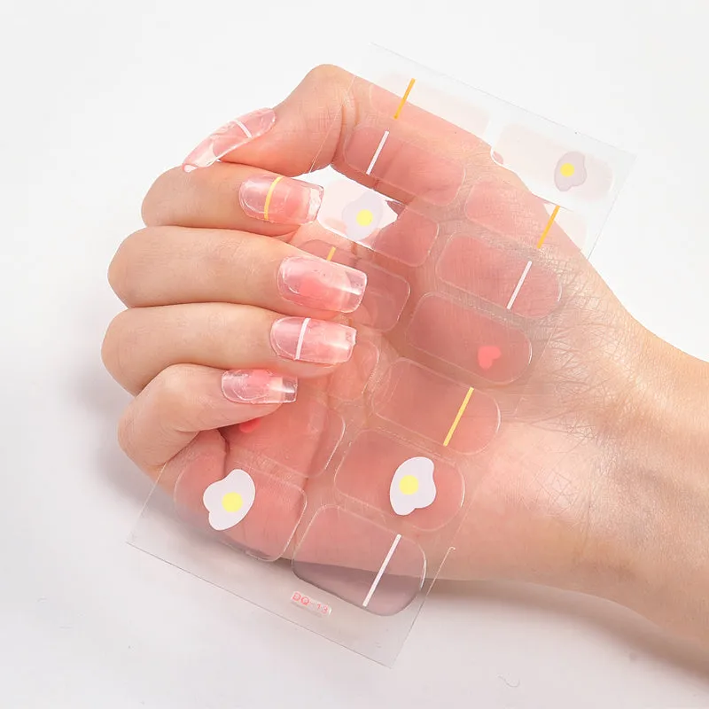 Wholesale Factory Price 14 Tips 3D Nail Art Stickers