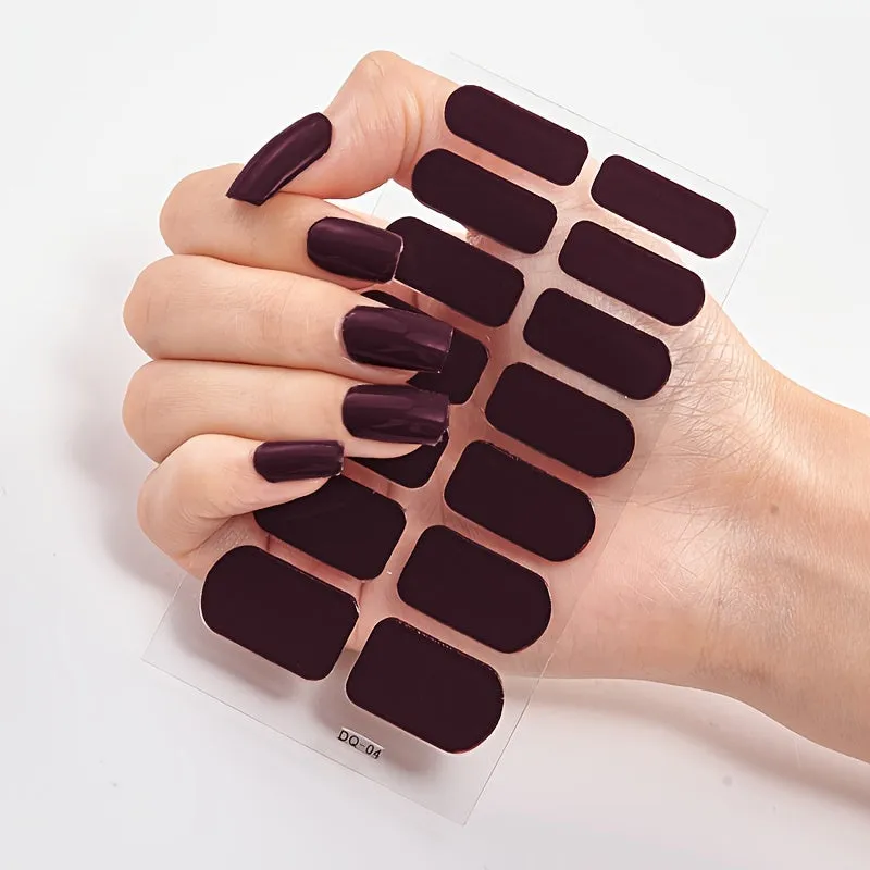 Wholesale Factory Price 14 Tips 3D Nail Art Stickers