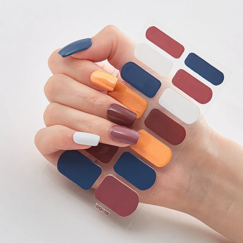 Wholesale Factory Price 14 Tips 3D Nail Art Stickers
