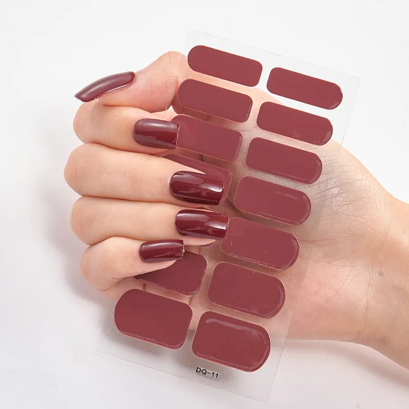 Wholesale Factory Price 14 Tips 3D Nail Art Stickers