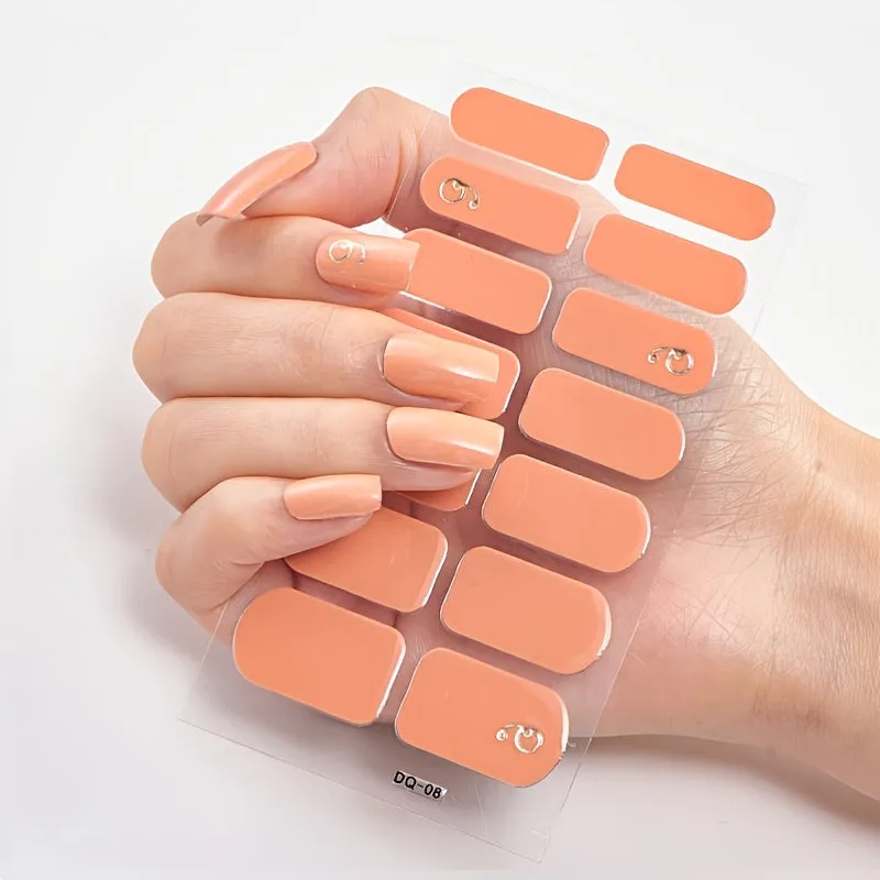Wholesale Factory Price 14 Tips 3D Nail Art Stickers