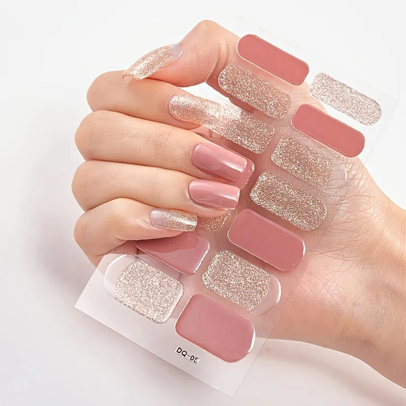 Wholesale Factory Price 14 Tips 3D Nail Art Stickers