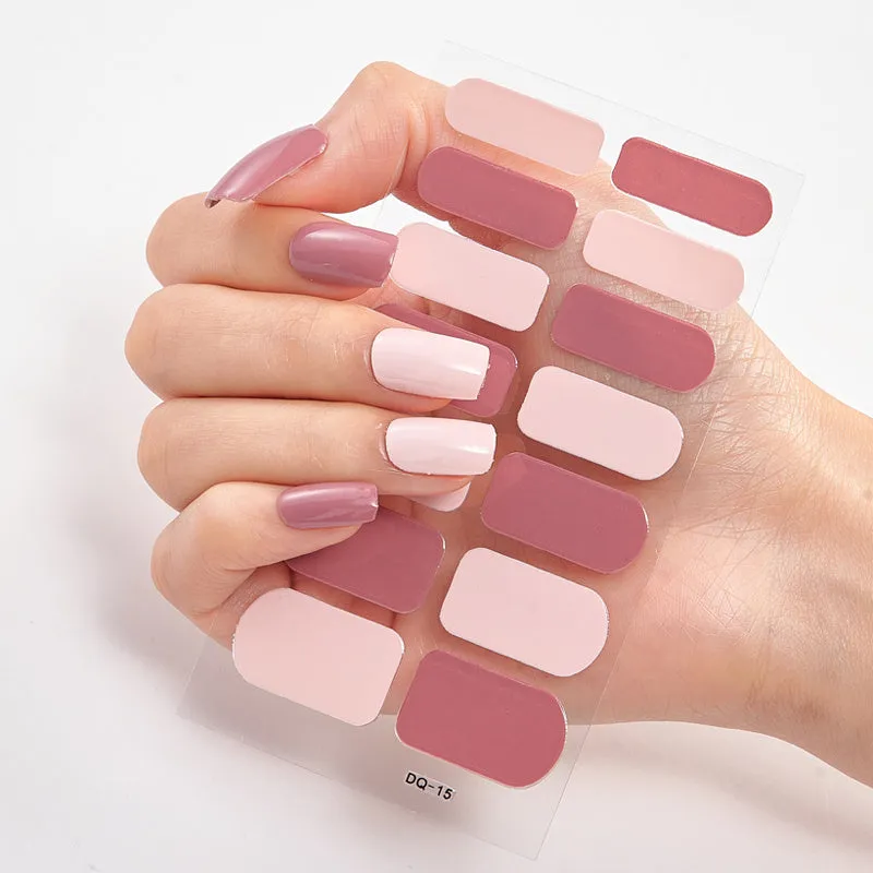 Wholesale Factory Price 14 Tips 3D Nail Art Stickers