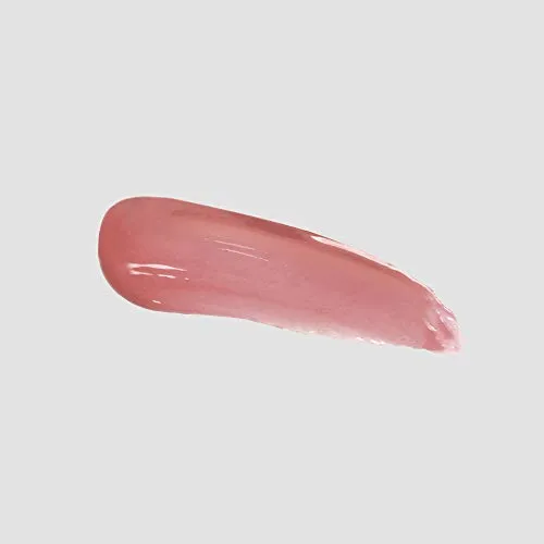 Woosh Beauty, Spin-On Lip Gloss, Hydrating Shea Butter, No Fine Lines, Shine Finish, Neutral Tones, Vegan & Cruelty-Free (Beige Natural)